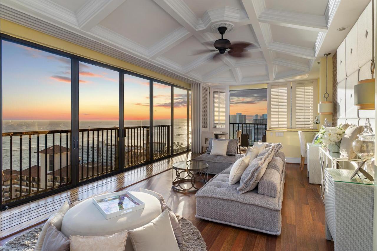 Oceanview Penthouse Suite 호놀룰루 외부 사진